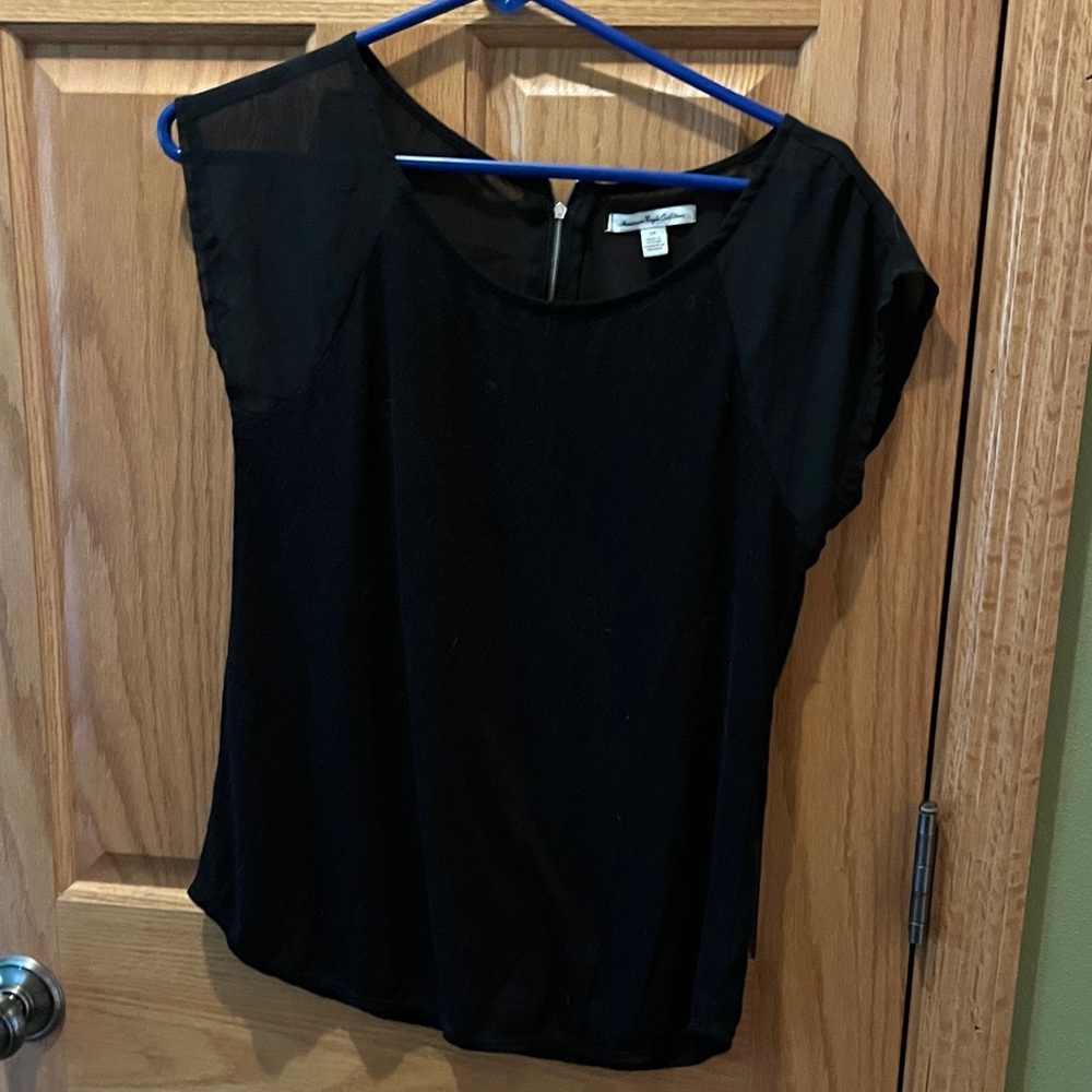 American Eagle Outfitters Black Blouse